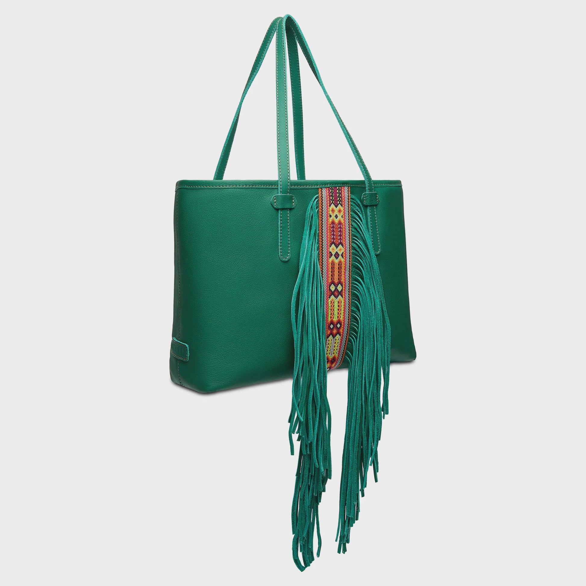 Teal Breezy Fringe - Southern Soule Designs