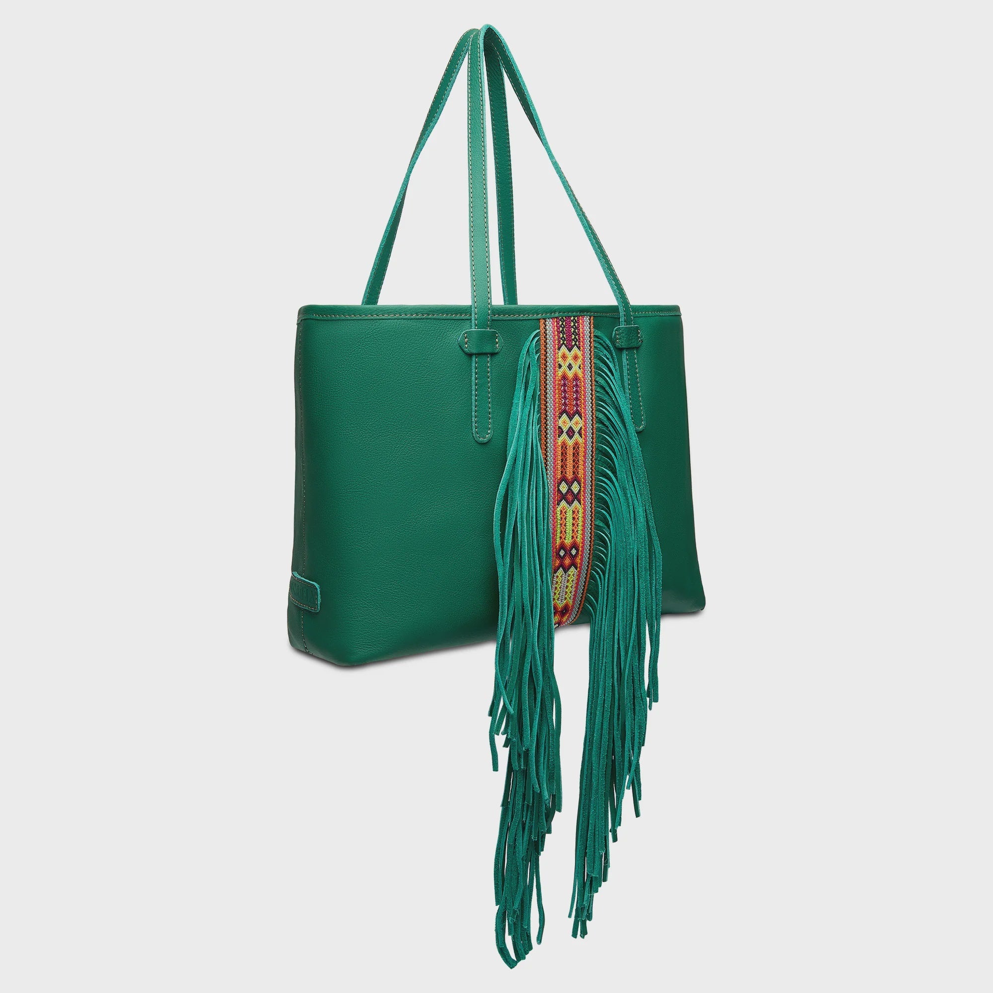 Teal Breezy Fringe - Southern Soule Designs