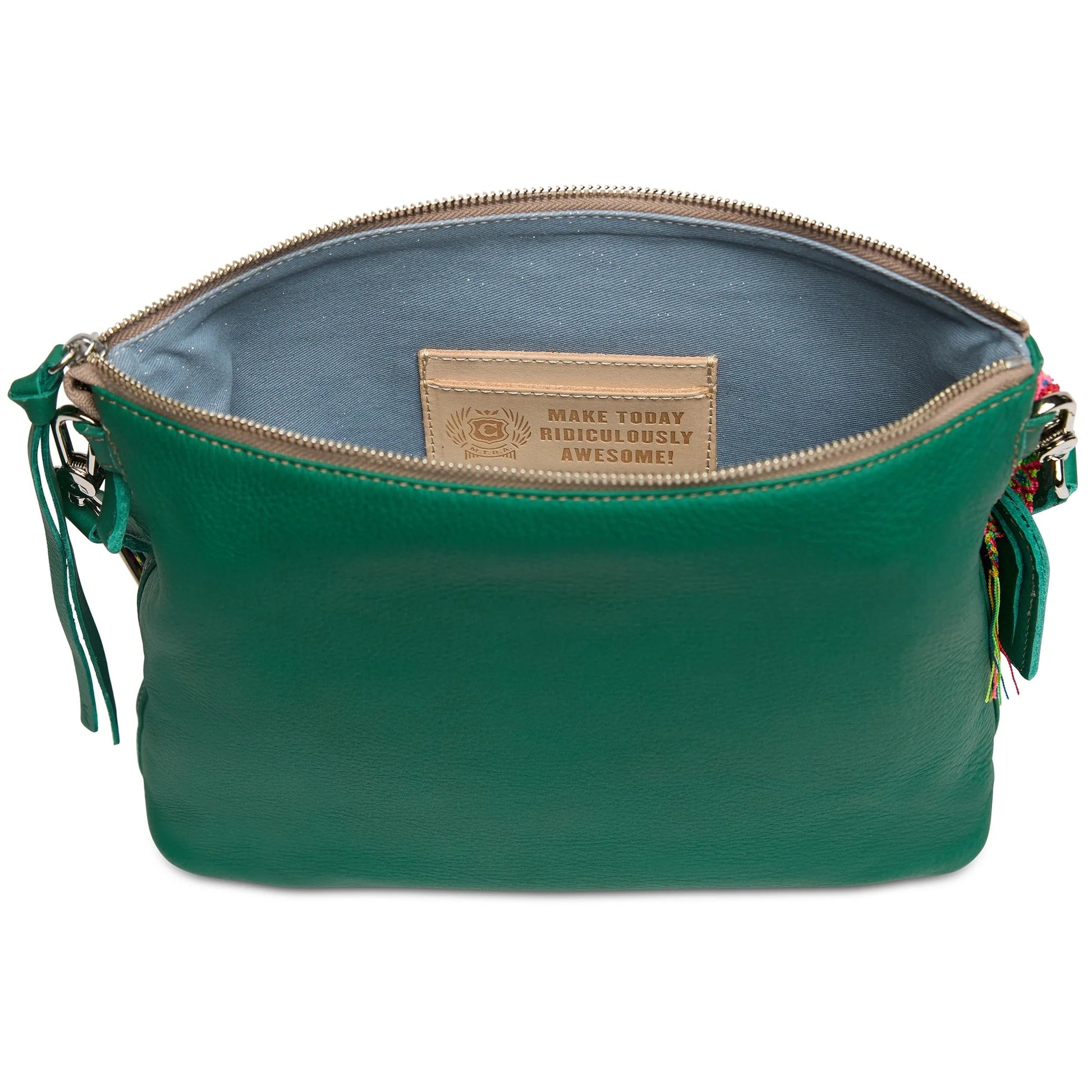 Teal Downtown Crossbody - Southern Soule Designs