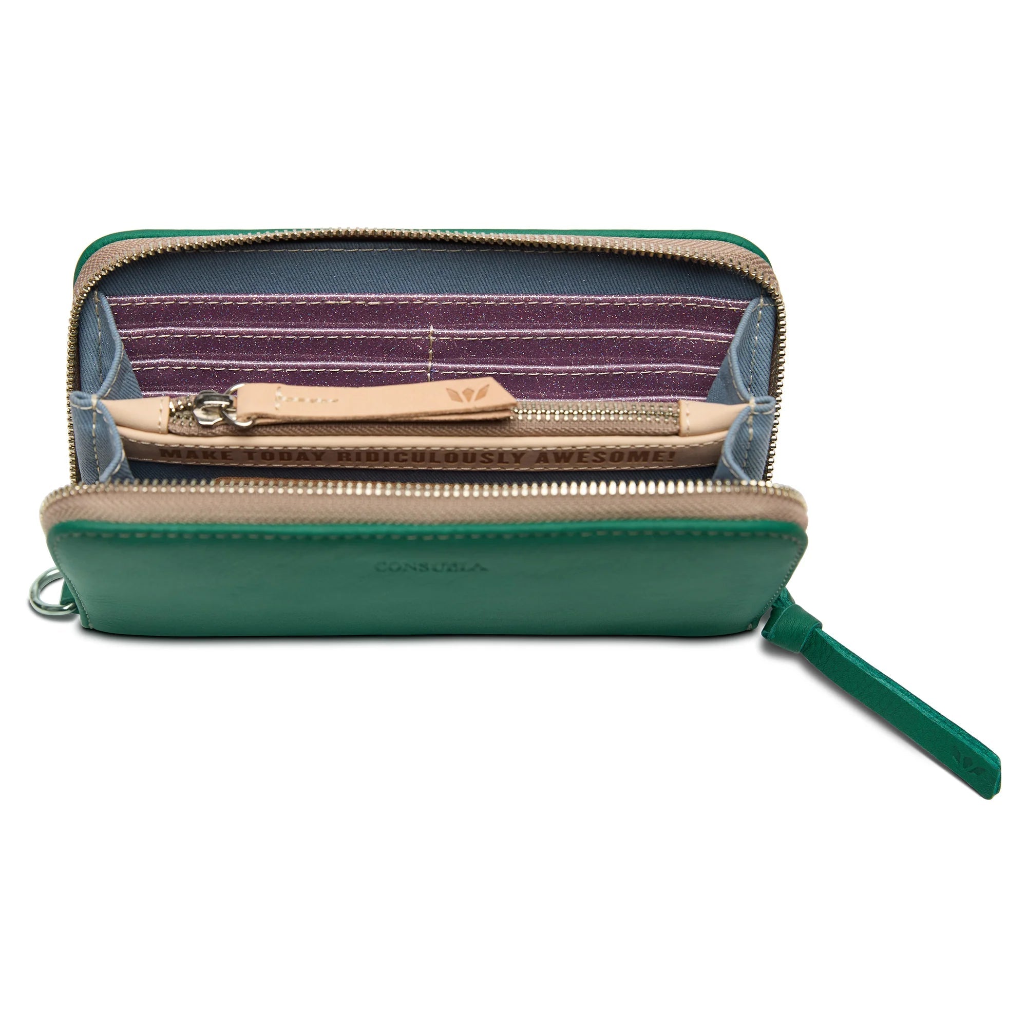 Teal Essential Wallet - Southern Soule Designs