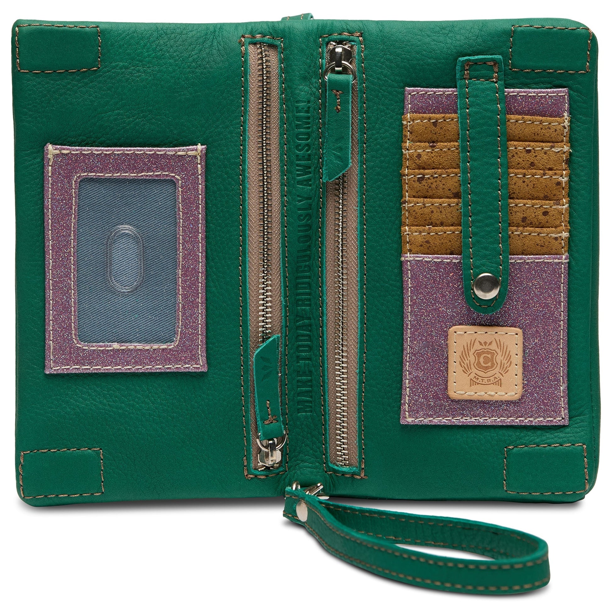 Teal Uptown Crossbody - Southern Soule Designs