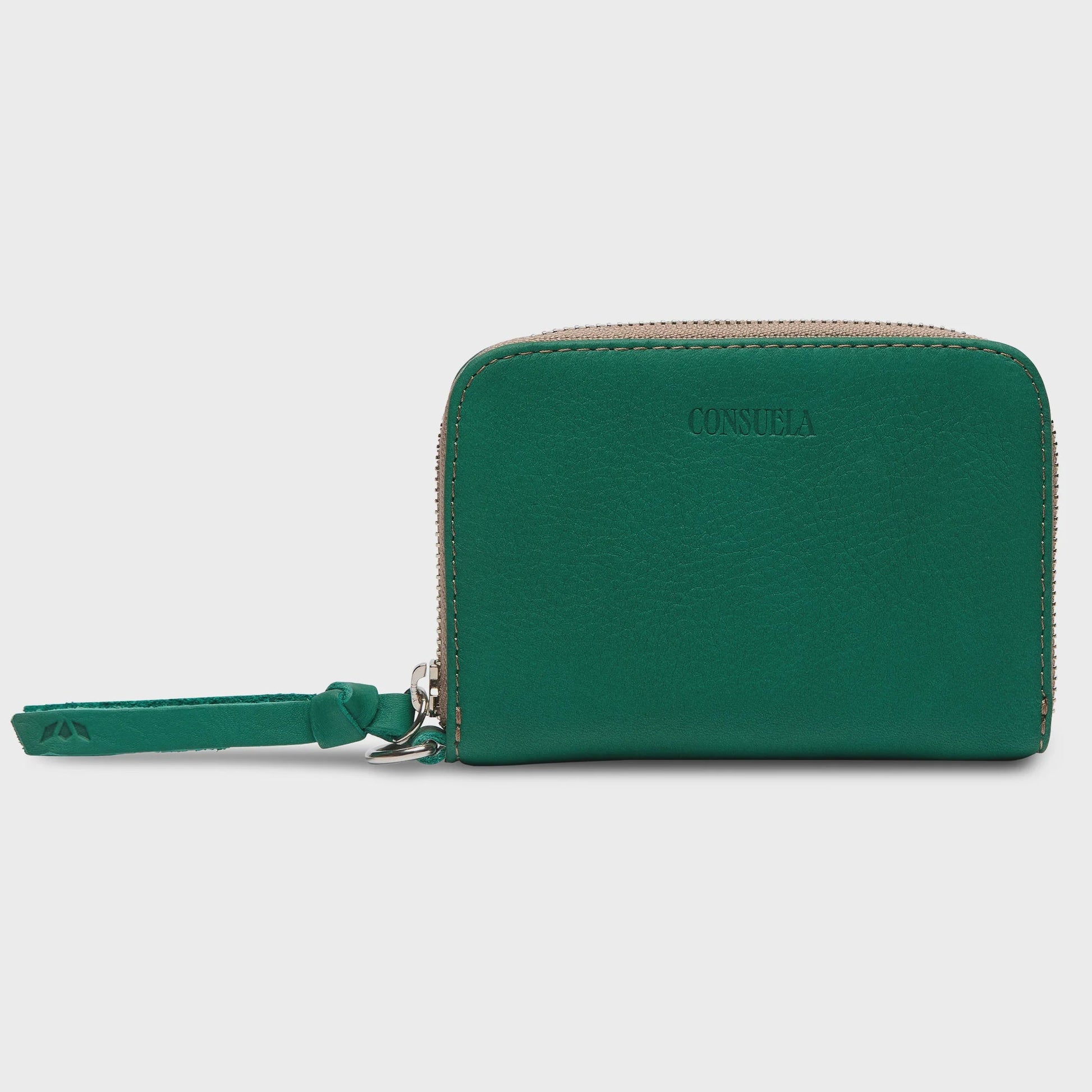 Teal Zippy Wallet - Southern Soule Designs