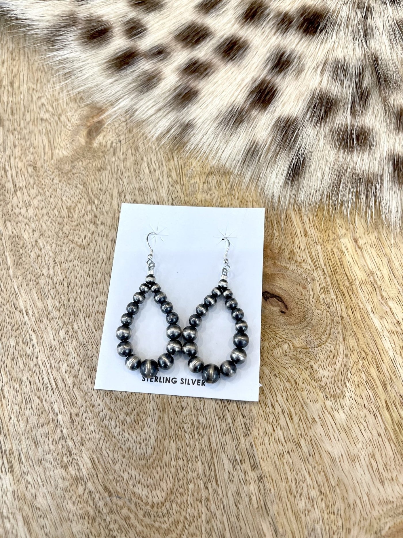 Teardrop Navajo Drop Earrings - Southern Soule Designs