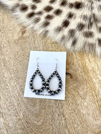 Teardrop Navajo Drop Earrings - Southern Soule Designs