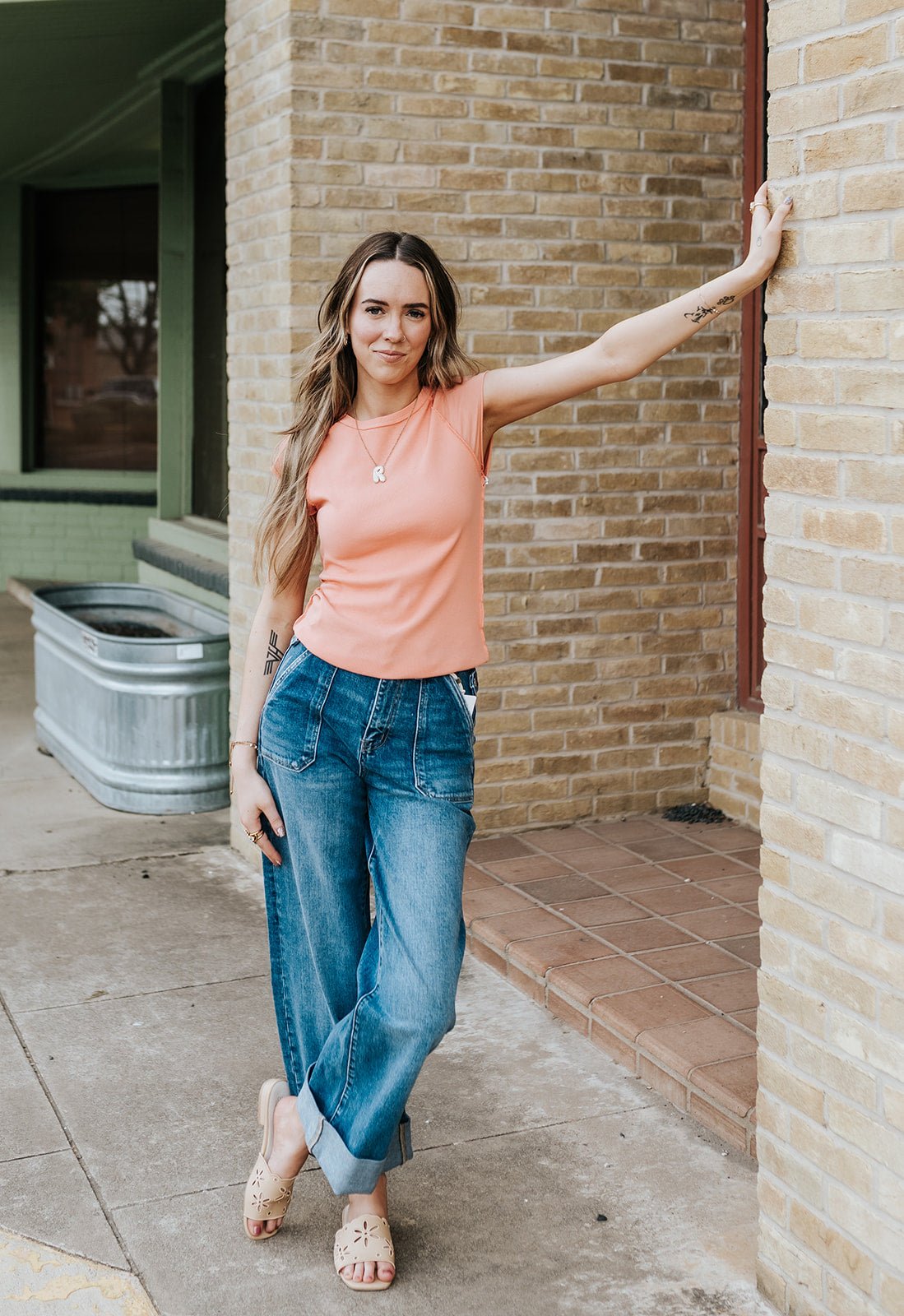 Terracotta Kiyomi Top - Southern Soule Designs