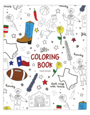 Texas Coloring Book - Southern Soule Designs