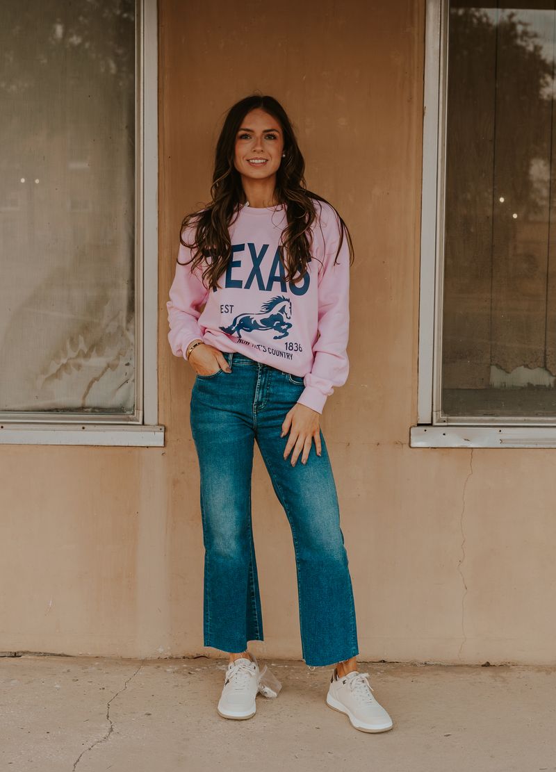 Texas Now Thats Country Sweatshirt - Southern Soule Designs