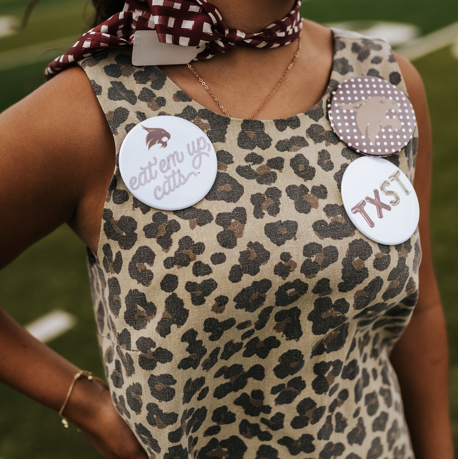 Texas State Balloon Button SWT2511 - Southern Soule Designs