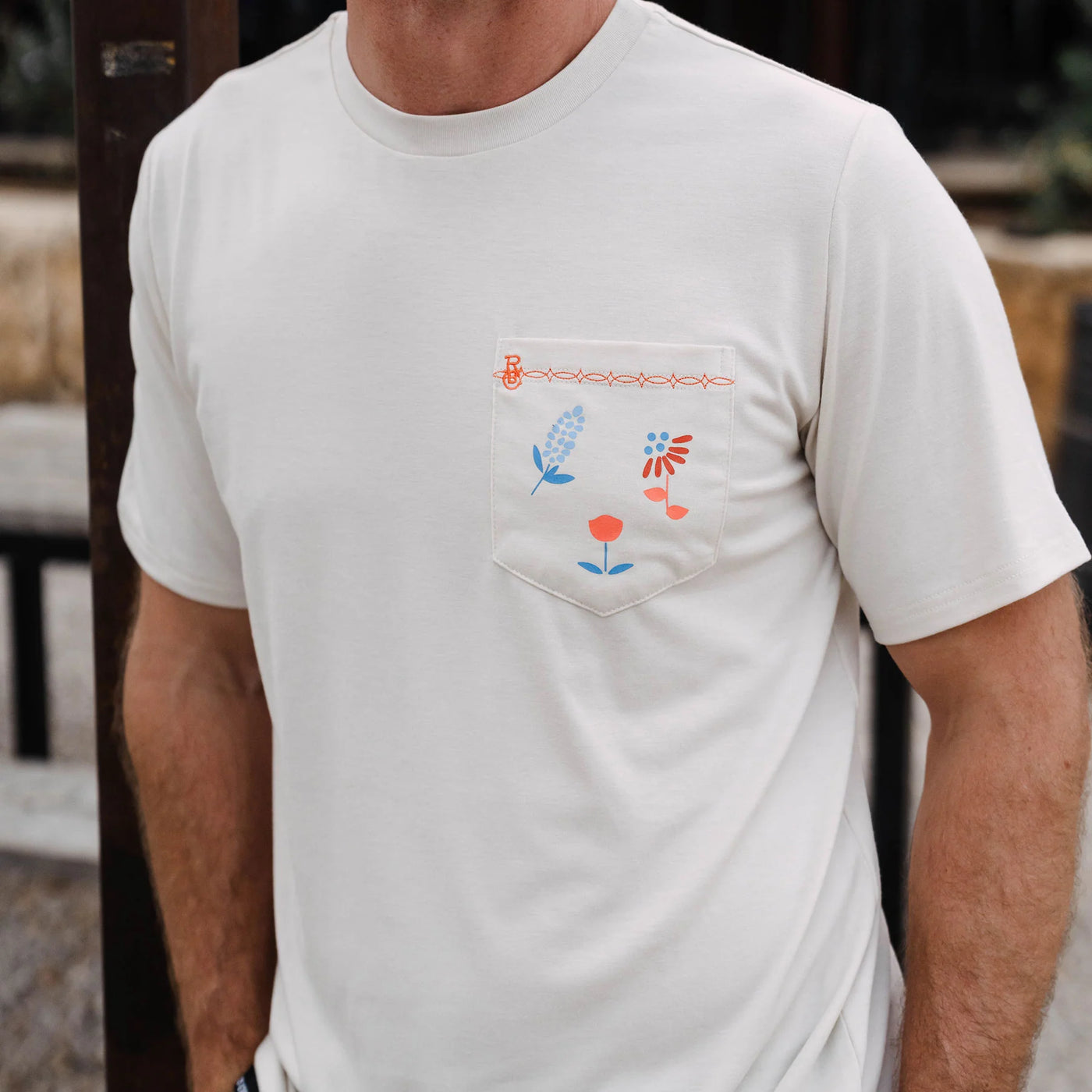 Raised by Coyotes Texas Wildflowers T-Shirt