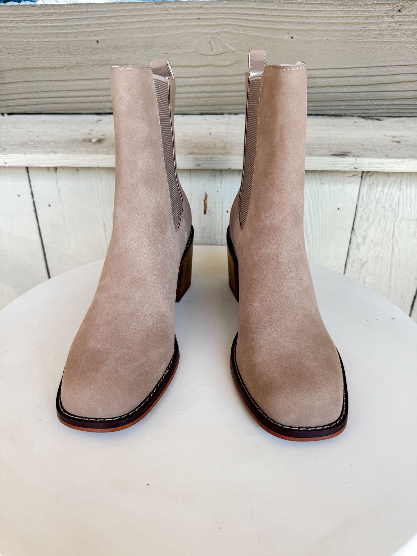 The Dakota Bootie Cedar Wood - Southern Soule Designs