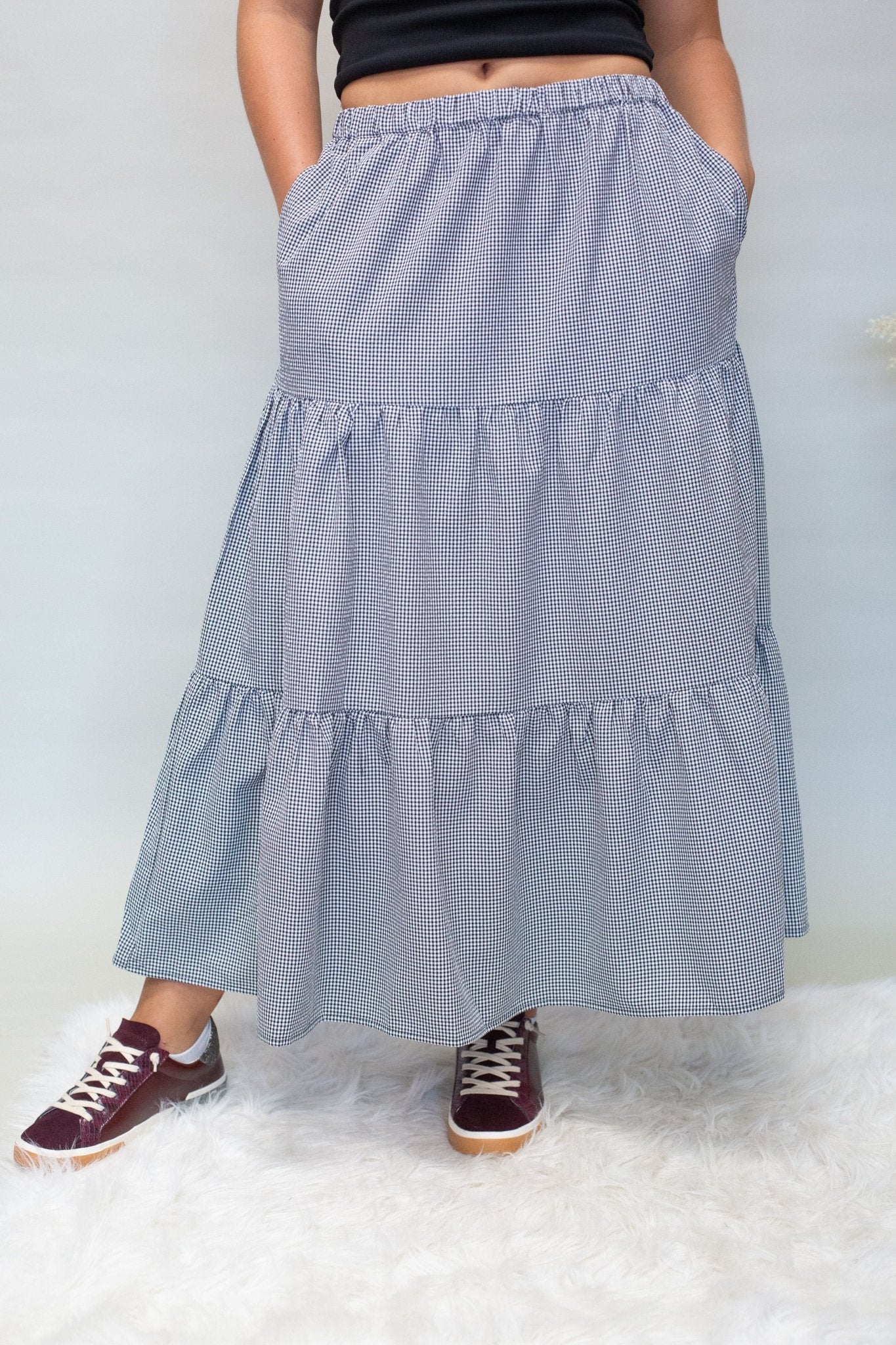 The Emilie Skirt Black - Southern Soule Designs