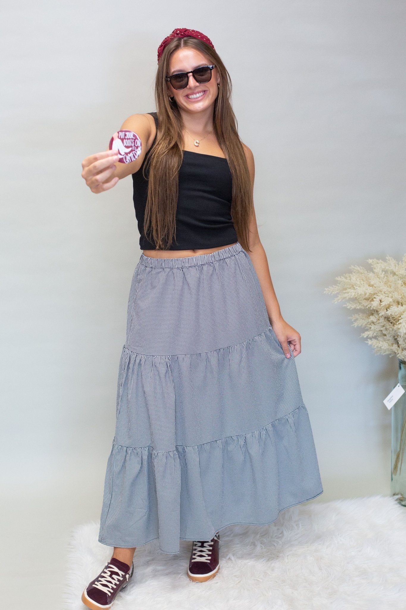 The Emilie Skirt Black - Southern Soule Designs