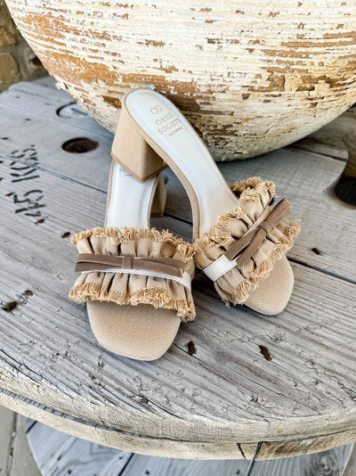 The Julissa Khaki Sandal - Southern Soule Designs