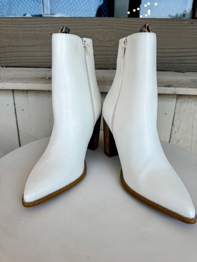 The Lana Beige Bootie - Southern Soule Designs