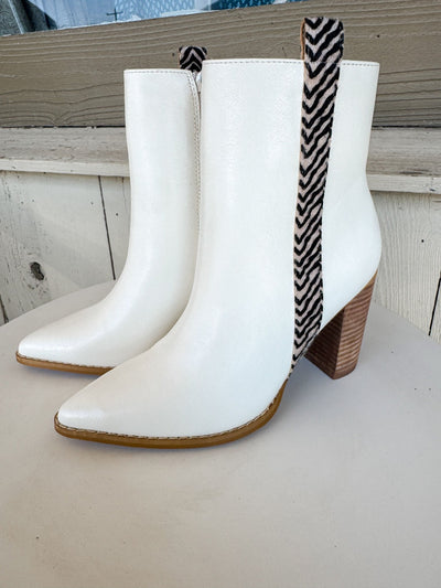 The Lana Beige Bootie - Southern Soule Designs