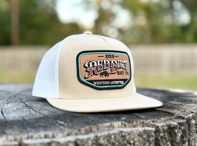 The Lifestyle Khaki/White Cap RDHC - 484 - Southern Soule Designs