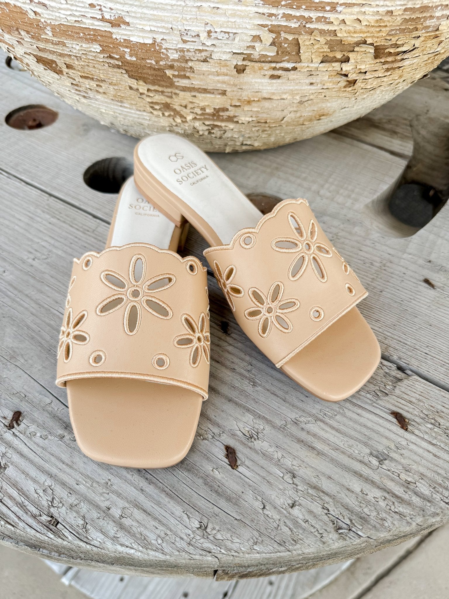 The Manila Apricot Sandal - Southern Soule Designs