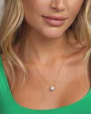 The Monarch Round Cut Necklace - Southern Soule Designs