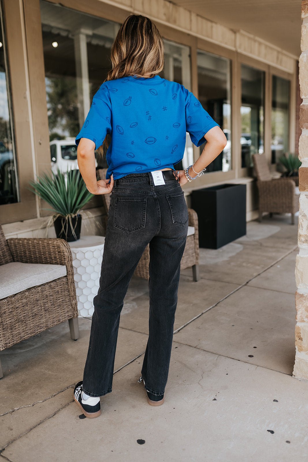 The Muse High Rise Straight Nocturne DP263154S - Southern Soule Designs