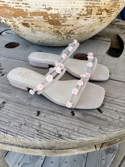 The Rosanna Light Grey Flat - Southern Soule Designs