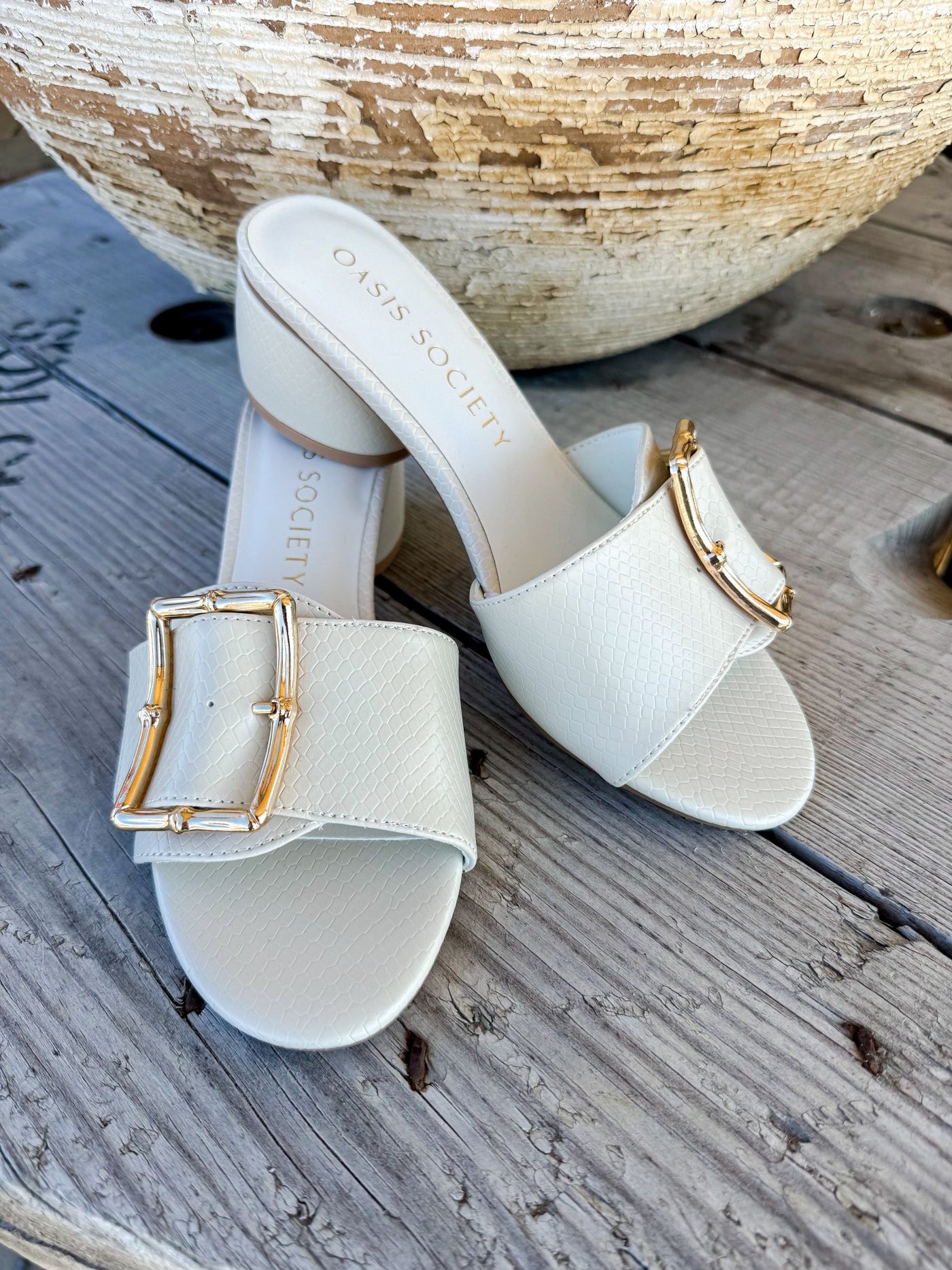 The Tucson Beige Heel - Southern Soule Designs