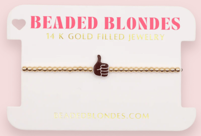 Thumbs Up BB Bead Bracelet - Southern Soule Designs