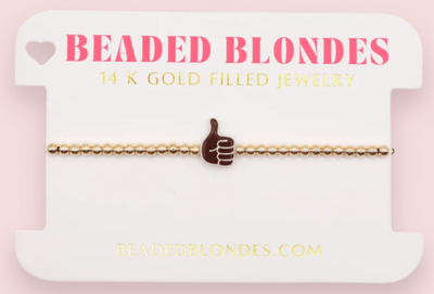 Thumbs Up BB Bead Bracelet - Southern Soule Designs