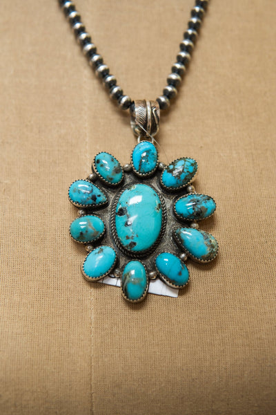 Tia Long Kingman Pendant - Southern Soule Designs