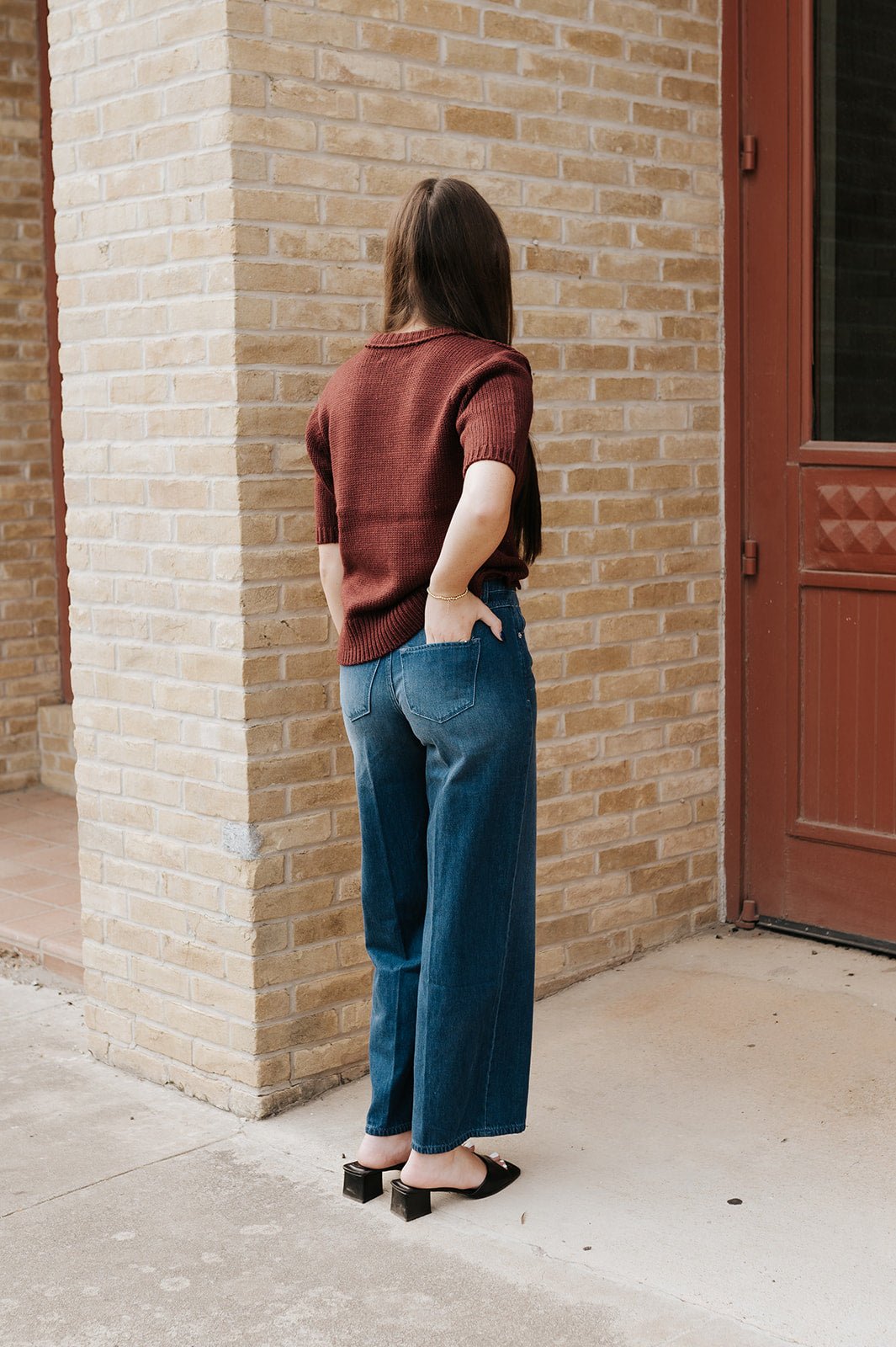 Tibetan Red Sabine Sweater - Southern Soule Designs