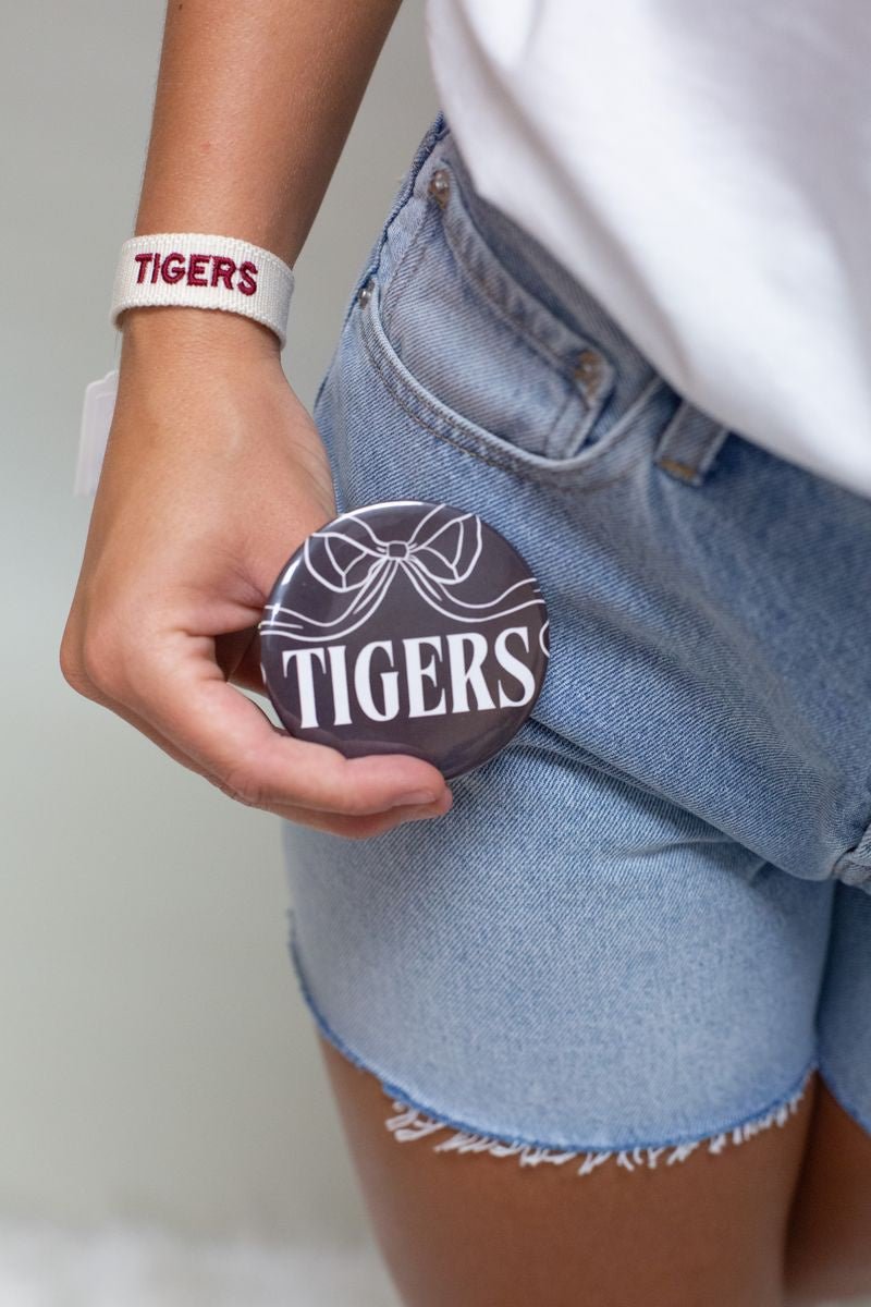 Tigers Button - Southern Soule Designs