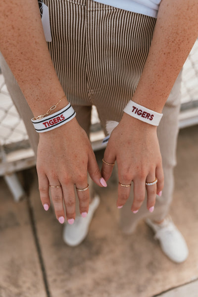 Tigers School Spirit Bracelet - Southern Soule Designs