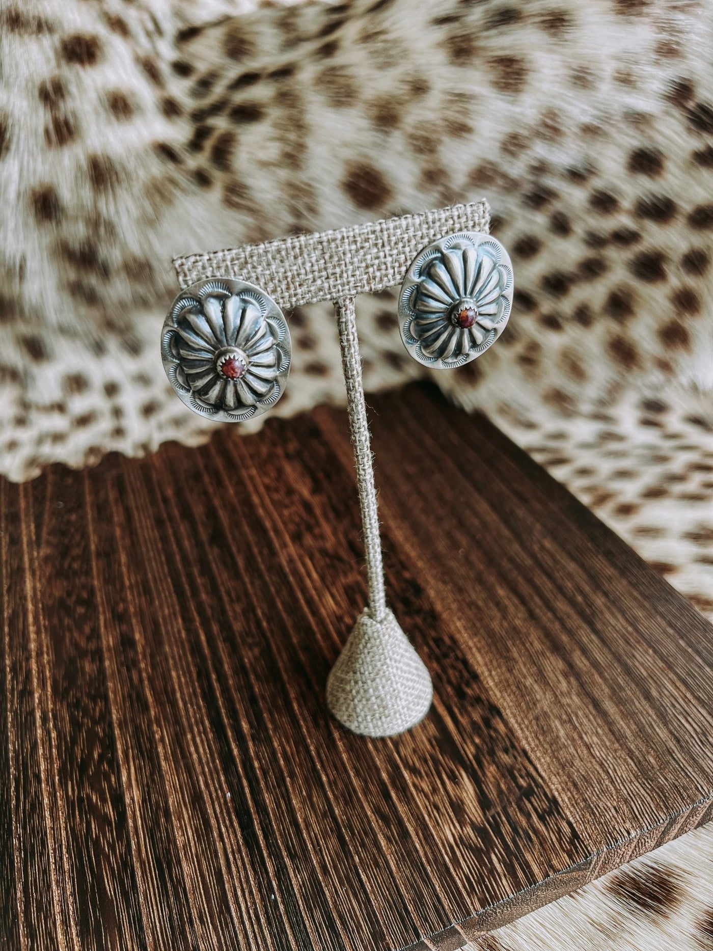 Tim Yazzie Spiny Oyster Earring - Southern Soule Designs