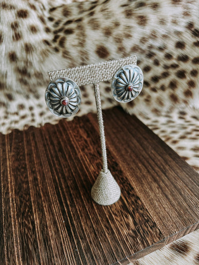 Tim Yazzie Spiny Oyster Earring - Southern Soule Designs