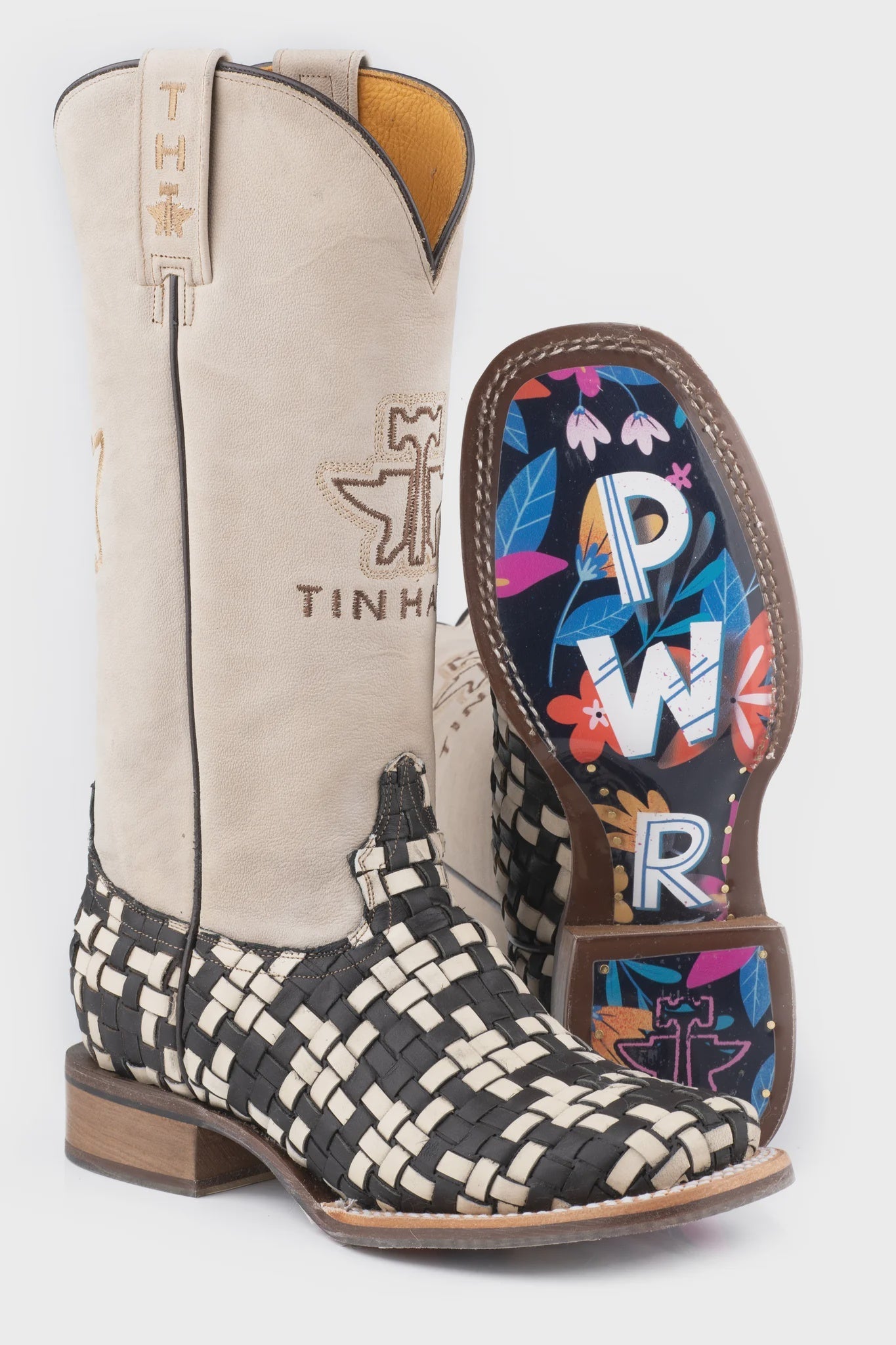 Tin Haul WMS Houndstooth Sq Toe - Southern Soule Designs