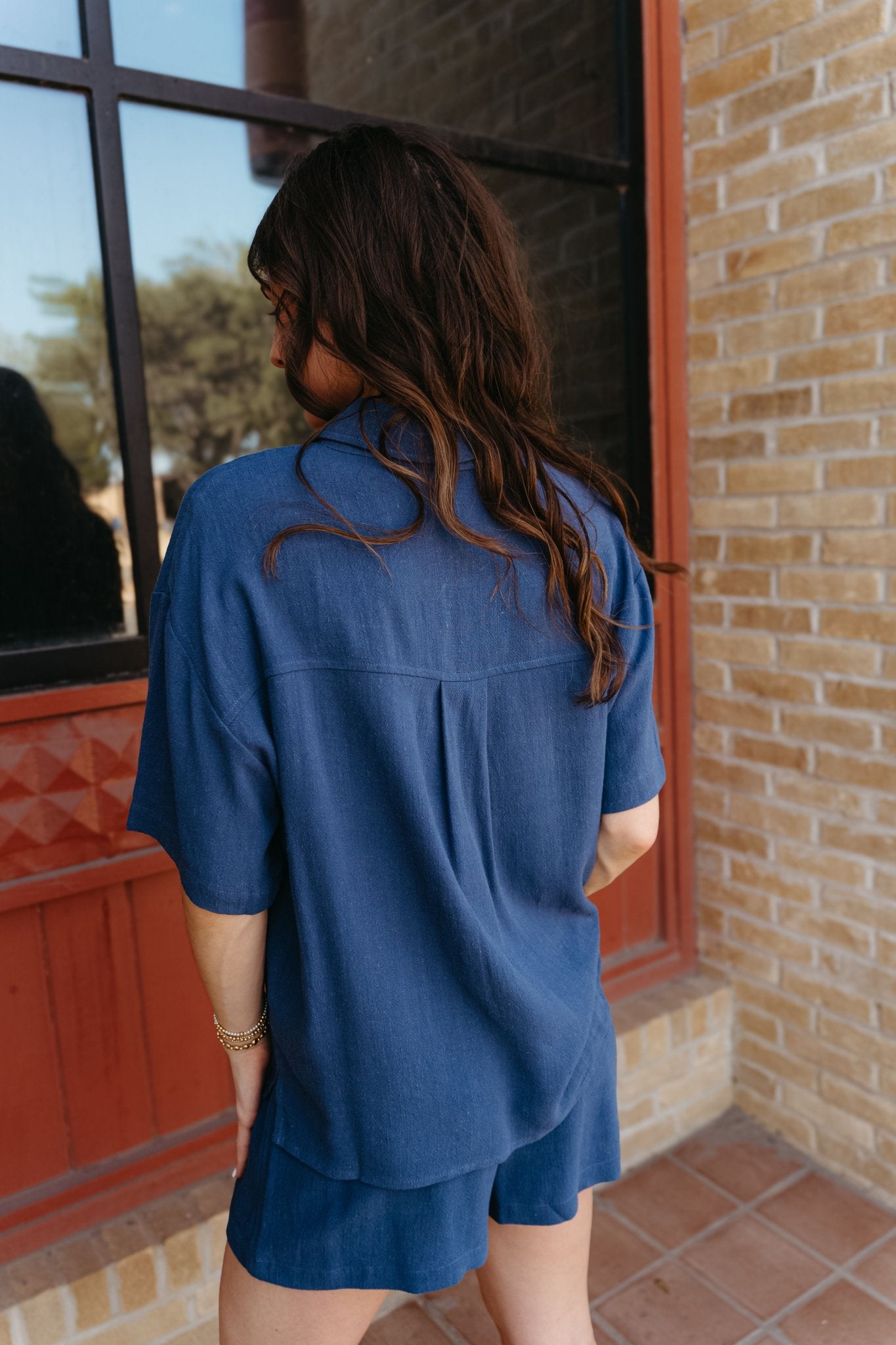 Tinsley Button Up Shirt Yacht Blue ZT252772 - Southern Soule Designs