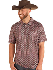 TM51T04915 Burgundy Polo Snap - Southern Soule Designs