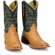 Tony Lama Blaine Umber/Forest Green Goat RN3571 - Southern Soule Designs
