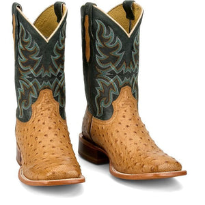 Tony Lama Blaine Umber/Forest Green Goat RN3571 - Southern Soule Designs