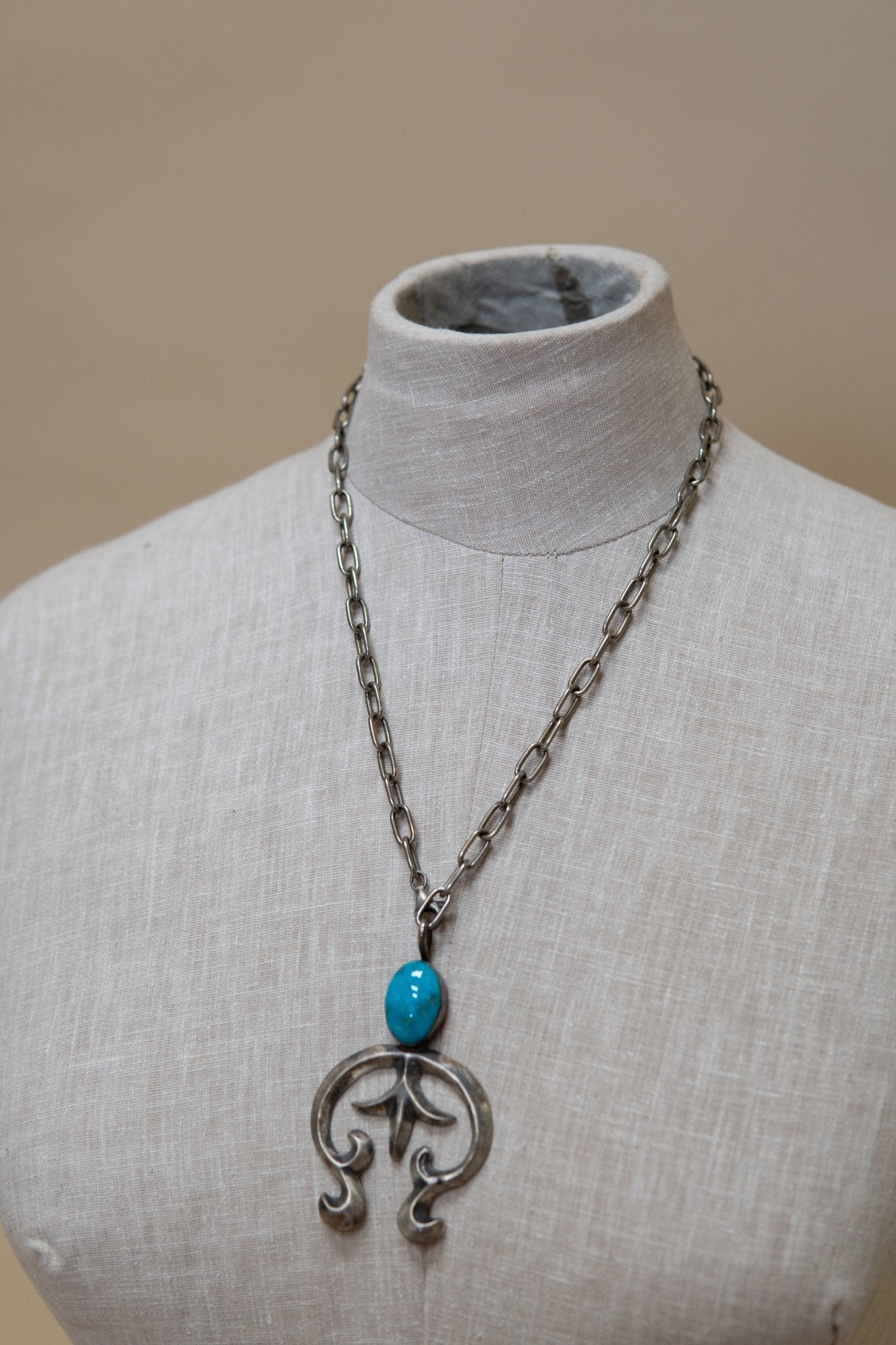 Tonya Yazzie Handmade SS Necklace - Southern Soule Designs