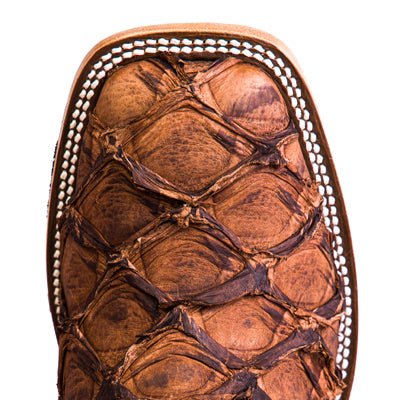 Top Hand Collection Pirarucu & Royal Blue Boot - Southern Soule Designs