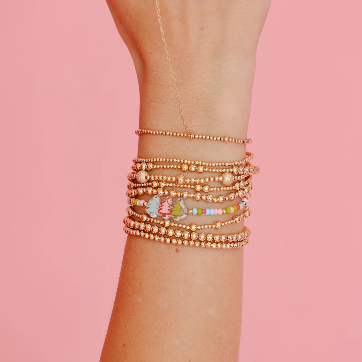 Tree Trio Holiday Bracelet - Southern Soule Designs