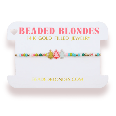 Tree Trio Holiday Bracelet - Southern Soule Designs