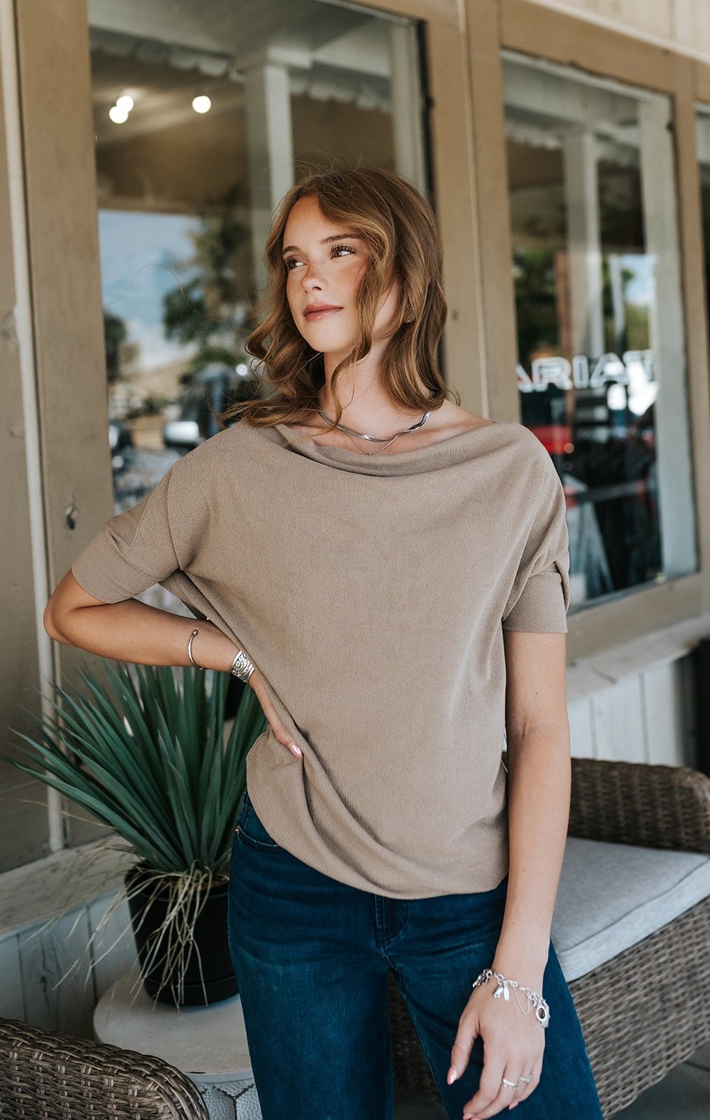 Truffle Anywhere Top SF3037 - Southern Soule Designs