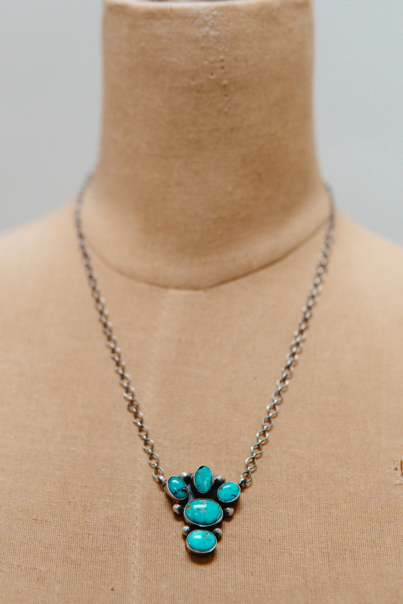 Turq Sagebrush Trails Necklace - Southern Soule Designs