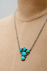 Turq Sagebrush Trails Necklace - Southern Soule Designs