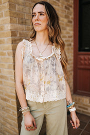 Tuscan Bouquet Ada Top - Southern Soule Designs