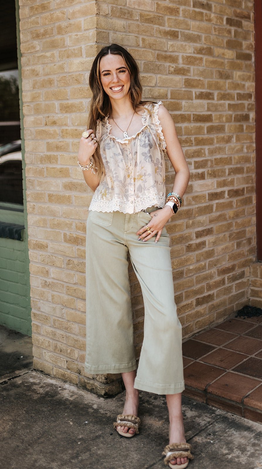 Tuscan Bouquet Ada Top - Southern Soule Designs