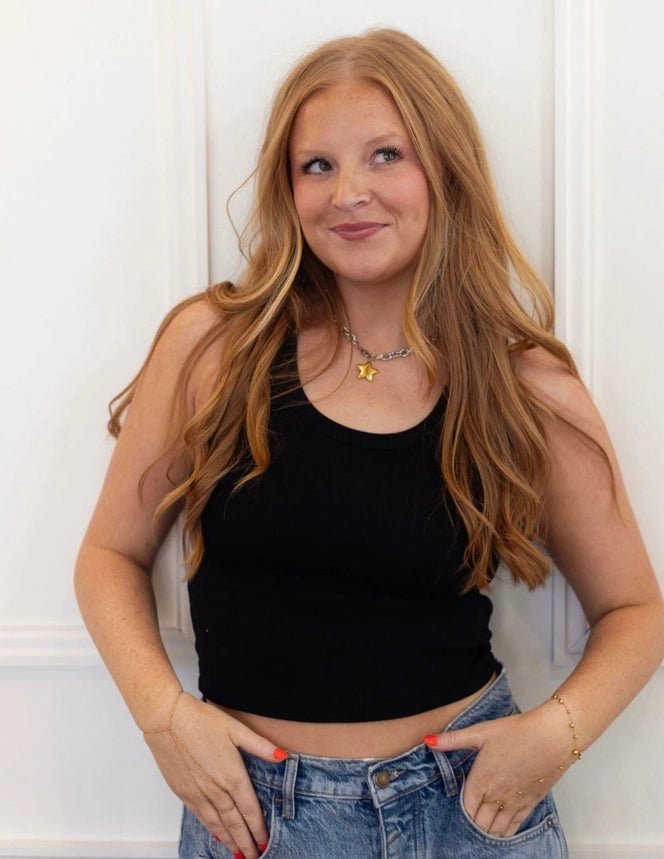 Two - Toned Star Necklace - Southern Soule Designs