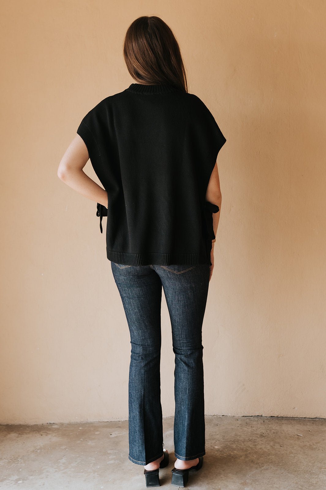 Tye Sweater Vest Black 80140120BK - Southern Soule Designs