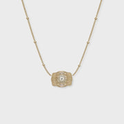 Ultra Mini Belt Buckle Necklace - Amelia Rose - Southern Soule Designs